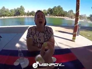 Menpov penetran picnic opens için pov sikme