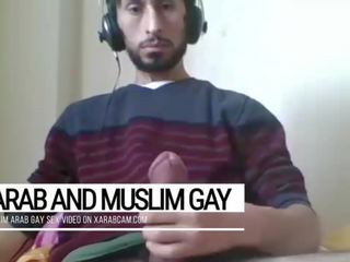 Arab gay Palestinian smoking gun